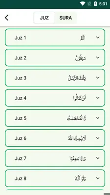 Quran Majeed android App screenshot 0